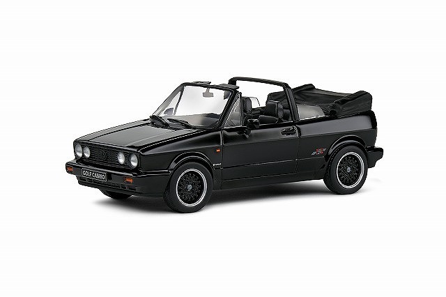 SOLIDO 1/43 フォルクスワーゲン ゴルフ Mk.1 コンバーチブル スポーツライン 1992 (ブラック)