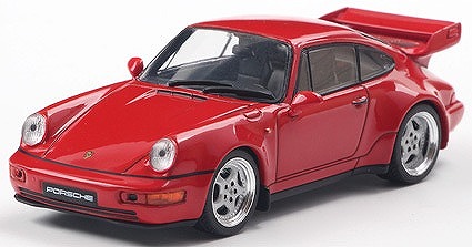 SOLIDO 1/43 ポルシェ 911(964) RS 3.8 1994 (レッド)
