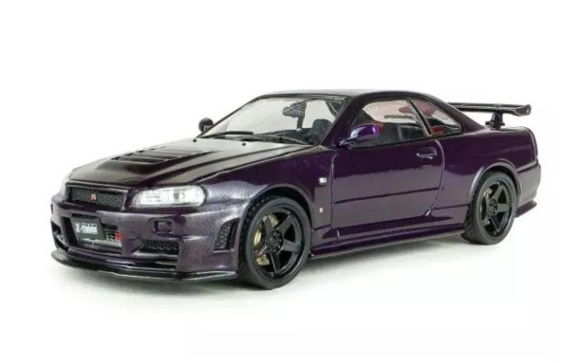 SOLIDO 1/43 日産 スカイライン GT-R (R34) Z-tune 1999 (パープル)