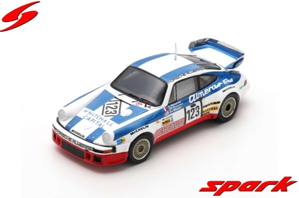 Spark 1/43 Porsche 930 No.123 24H Le Mans 1984 J-M. Almeras - J. Almeras - T. Winters