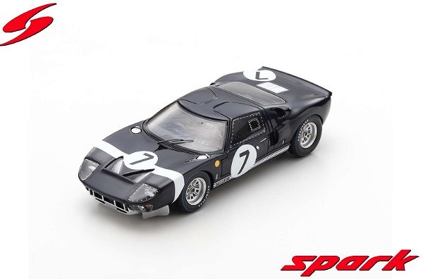 Spark 1/43 Ford GT40 No.7 24H Le Mans 1965 B. Bondurant - U. Maglioli