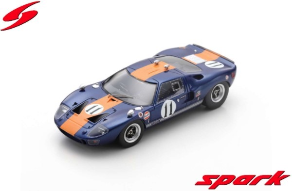 Spark 1/43 Ford GT40 No.11 6th Daytona 24H 1967 J. Ickx - D. Thompson