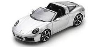 <予約 2026/4月発売予定> Spark 1/43 Porsche 911 Targa 4S (992) - GT Silver