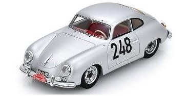<予約 2026/1月発売予定> Spark 1/43 Porsche 356 1500 No.248 Rally Monte Carlo 1955 M. Nathan - H. Schellhaas