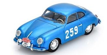 <予約 2026/1月発売予定> Spark 1/43 Porsche 356 1500 No.259 Rally Monte Carlo 1955 C. Cooper - J. Fischel