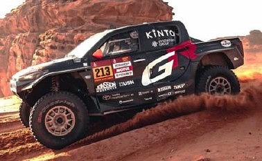 <予約 2026/12月発売予定> Spark 1/43 Toyota Hilux GR No. 213 10th Dakar Rally 2026 S. Variawa - F. Cazalet