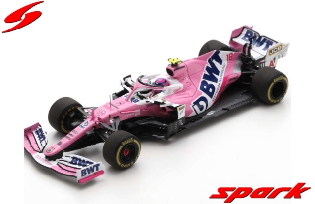 spark 1/43 BWT RACING POINT RP20 NO.18 BWT RACING POINT F1 TEAM 7TH STYRIAN GP 2020 LANCE STROLL