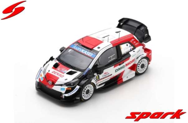 spark 1/43 TOYOTA Yaris WRC No.1 Winner Rally Croatia 2021　Sebastien Ogier - Julien Ingrassia