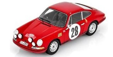 <予約 2026/1月発売予定> Spark 1/43 Porsche 911S No.28 Rally Monte Carlo 1969 V. Elford - D. Stone