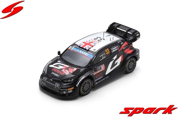 Spark 1/43 TOYOTA GR Yaris Rally1 HYBRID No.33 TOYOTA GAZOO Racing