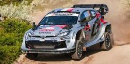 Spark 1/43 TOYOTA GR Yaris Rally1 No.17 TOYOTA GAZOO RACING WRT Winner Rally Portugal 2025 S. Ogier ? V. Landais