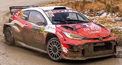 <予約 2026/8月以降発売予定> Spark 1/43 TOYOTA GR Yaris No.25 PRINTSPORT Monte Carlo Rally 2026