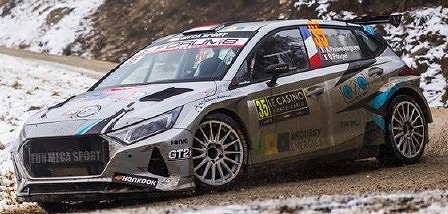 <予約 2026/8月以降発売予定> Spark 1/43 HYUNDAI i20 N No.35 ARTHUR PELAMOURGUES Monte Carlo Rally 2026