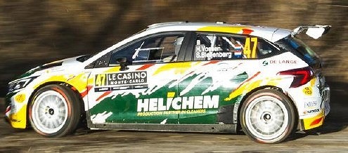 <予約 2026/9月以降発売予定> Spark 1/43 HYUNDAI i20 N No.47 HENK VOSSEN Monte Carlo Rally 2026