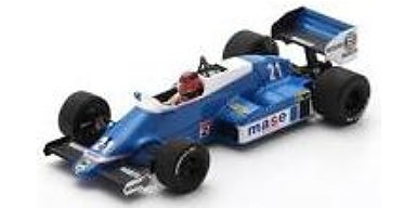 <予約 2026/4月発売予定> Spark 1/43 Osella FA1F No.21 Brazil GP 1986  Piercarlo Ghinzani