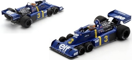 <予約 2026/9月発売予定> Spark 1/43 Tyrrell P34 No.3 Winner Sweden GP 1976 Jody Scheckter