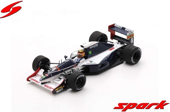 Spark 1/43 Brabham BT60Y No.8 Belgian GP 1991 Mark Blundell