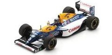Spark 1/43 Williams FW15C No.0 Winner Belgium GP 1993 Damon Hill