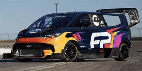 <予約 2027/1月発売予定> Spark 1/43 Ford Transit SuperVan 4.2 2nd Pikes Peak 2023 Romain Dumas