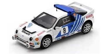 <予約 2026/1月発売予定> Spark 1/43 Ford RS200 No.8 3rd Swedish Rally 1986 K. Grundel ? B. Melander