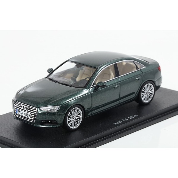 【Spark】 1/43 Audi A4 2016 - Gotland Green