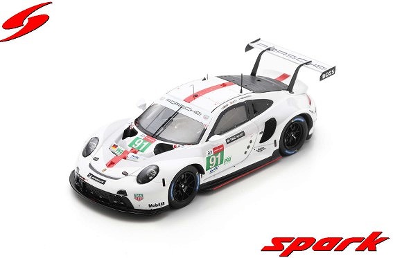 spark 1/43 Porsche 911 RSR-19 No.91 Porsche GT Team 24H Le Mans 2021 G. Bruni - R. Lietz - F. Makowiecki