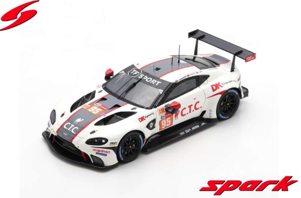 Spark 1/43 Aston Martin Vantage AMR No.95 TF Sport 24H Le Mans 2021 J. Hartshorne - O. Hancock - R. Gunn