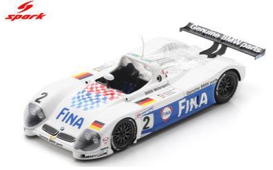 <予約　2026/12月以降発売予定> spark 1/43 BMW V12 LM No.2 BMW Motorsport 24H Le Mans 1998 P. Martini ? J. Winkelhock ? J. Cecotto