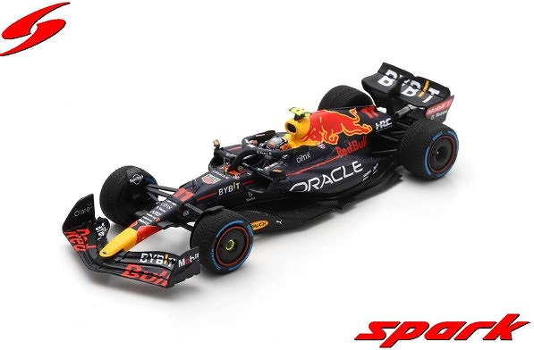 Spark 1/43 Oracle Red Bull Racing RB18 No.11 Oracle Red Bull Racing Winner Monaco GP 2022 Sergio Perez