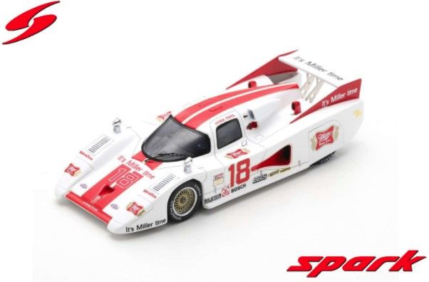 Spark 1/43 Lola T600 No.18 Winner Laguna Seca 100 Miles IMSA 1982 John Paul Jr.