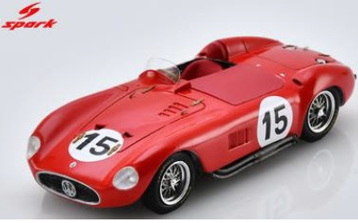 <予約　2027/1月以降発売予定> spark 1/43 Maserati 300S No.15 Le Mans 24H 1955 (Chassis #3054 / Shortnose)R. Mieres - C. Perdisa