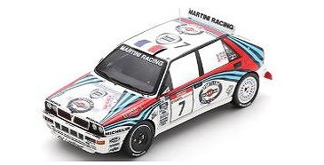 <予約 2026/1月発売予定> Spark 1/43 Lancia Delta HF Integrale EVO No.7 3rd Tour de Corse - Rally de France 1992 P. Bugalski - D. Giraudet