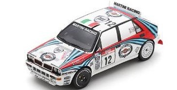 <予約 2026/2月発売予定> Spark 1/43 Lancia Delta HF Integrale EVO No.12 6th Tour de Corse - Rally de France 1992 A. Aghini - S. Farnocchia