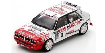 <予約 2026/1月発売予定> Spark 1/43 Lancia Delta HF Integrale EVO No.8 8th Tour de Corse - Rally de France 1992 P. Liatti - L. Tedeschini