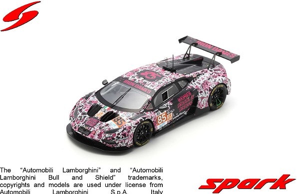 Spark 1/43 Lamborghini Hurac?n GT3 Evo2 No.85?IRON DAMES Le Mans 24H 2024 S. Bovy?- M. Gatting -?R. Frey
