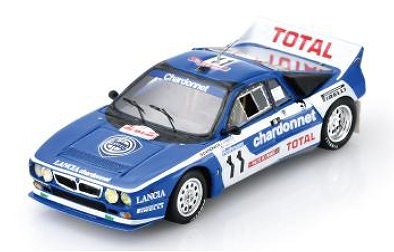 <予約 2026/9月発売予定> Spark 1/43 Lancia 037 Rally No.11 6th Tour de Corse 1984 J-C. Andruet - M. Rich-Place