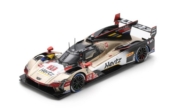 Spark 1/43 Cadillac V-Series.R No.12?CADILLAC HERTZ TEAM JOTA 4th Le Mans 24H 2025 W. Stevens - N. Nato - A. Lynn