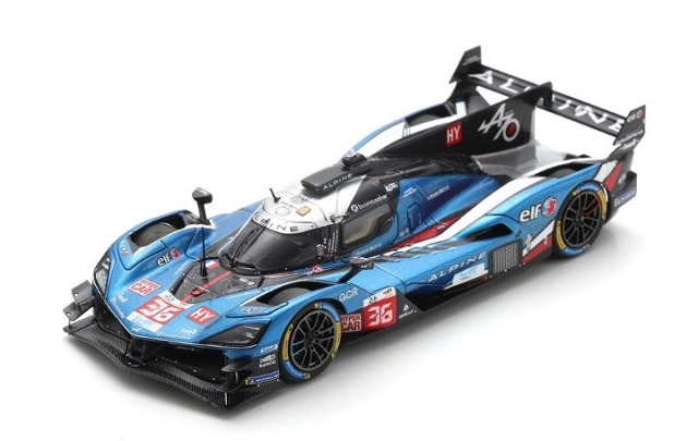 Spark 1/43 Alpine A424 No.36 ALPINE ENDURANCE TEAM 10th Le Mans 24H 2025 M. Schumacher - F. Makowiecki - J. Gounon