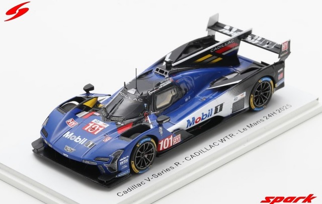 Spark 1/43 Cadillac V-Series.R No.101 CADILLAC WTR Le Mans 24H 202 R. Taylor - J. Taylor - F. Albuquerque