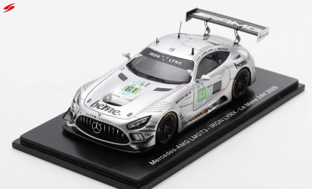 Spark 1/43 Mercedes-AMG LMGT3 No.61 IRON LYNX Le Mans 24H 2025 M. Berry -? L. Hodenius - M. Martin