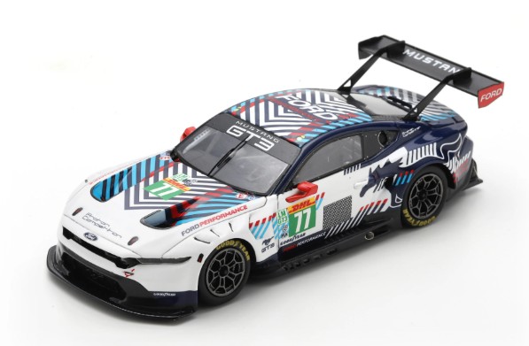Spark 1/43 Ford Mustang LMGT3 No.77?PROTON COMPETITION Le Mans 24H 2025 B. Sousa - B. Tuck - B. Barker