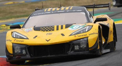 Spark 1/43 Corvette Z06 LMGT3.R No.81 TF SPORT 3rd LMGT3 class Le Mans 24H 2025 T.Van Rompuy-R.Andrade-C.Eastwood