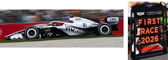 <予約 2026/9月発売予定> Spark 1/43 Cadillac Formula 1 Team MAC-26 No.77 Australian GP 2026 Valtteri Bottas