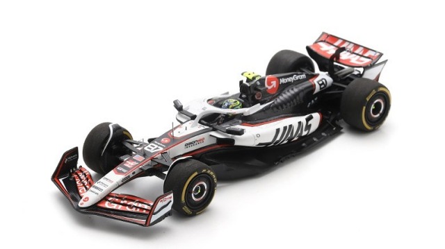 Spark 1/43 Haas No.87 MoneyGram Haas F1 Team TBC 2025 Oliver Bearman