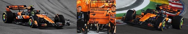 <予約 2026/4月発売予定> Spark 1/43 McLaren MCL39 No.4 & No.81 Formula 1 Constructors' Champion 2025 Lando Norris & Oscar Piastri