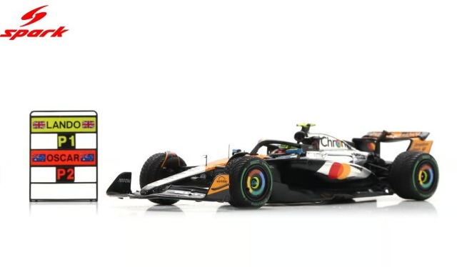 Spark 1/43 McLaren MCL39 No.4 McLaren Formula 1 Team Winner British GP 2025  Lando Norris