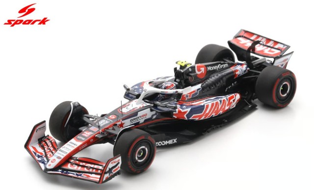 Spark 1/43 Haas VF-25 No.87 MoneyGram Haas F1 Team US GP 2025 Oliver Bearman