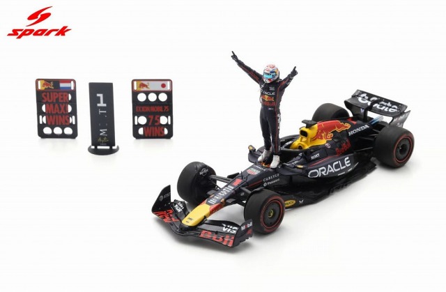 Spark 1/43 Red Bull Racing RB21 No.1 Oracle Red Bull Racing Winner US GP 2025 Max Verstappen