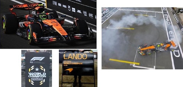 <予約 2026/2月発売予定> Spark 1/43 McLaren MCL39 No.4 3rd Abu Dhabi GP 2025 F1 Drivers' World Champion 2025 Lando Norris