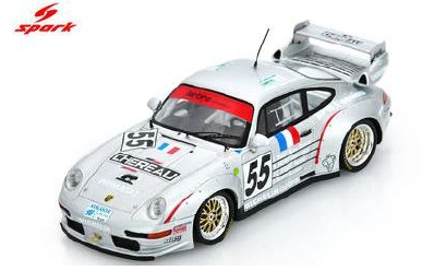 <予約　2026/12月以降発売予定> spark 1/43 Porsche 911 GT2 Evo No.55 Le Mans 24H 1995P. Yver - J. Leconte - J-L. Chereau